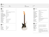 Fender Player II Stratocaster Left-Hand Rosewood Fingerboard Polar White Fender Player II Stratocaster Left-Hand Rosewood Fingerboard Polar White